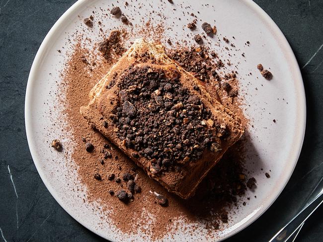 The tiramisu. Picture: Kate Pascoe