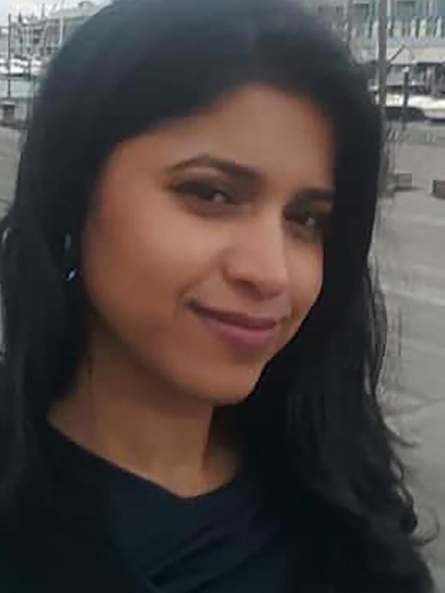 Police believe Narde stabbed Preethi Reddy in his hotel room.