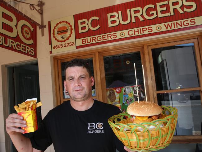 BC Burgers owner Craig Shaw expects more than 20 competitors in his burger challenge. Picture: Robert Pozo