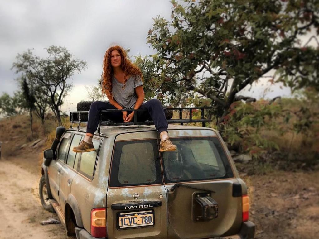 On the Gibb River Road in her home state of WA. Picture: Jam Press