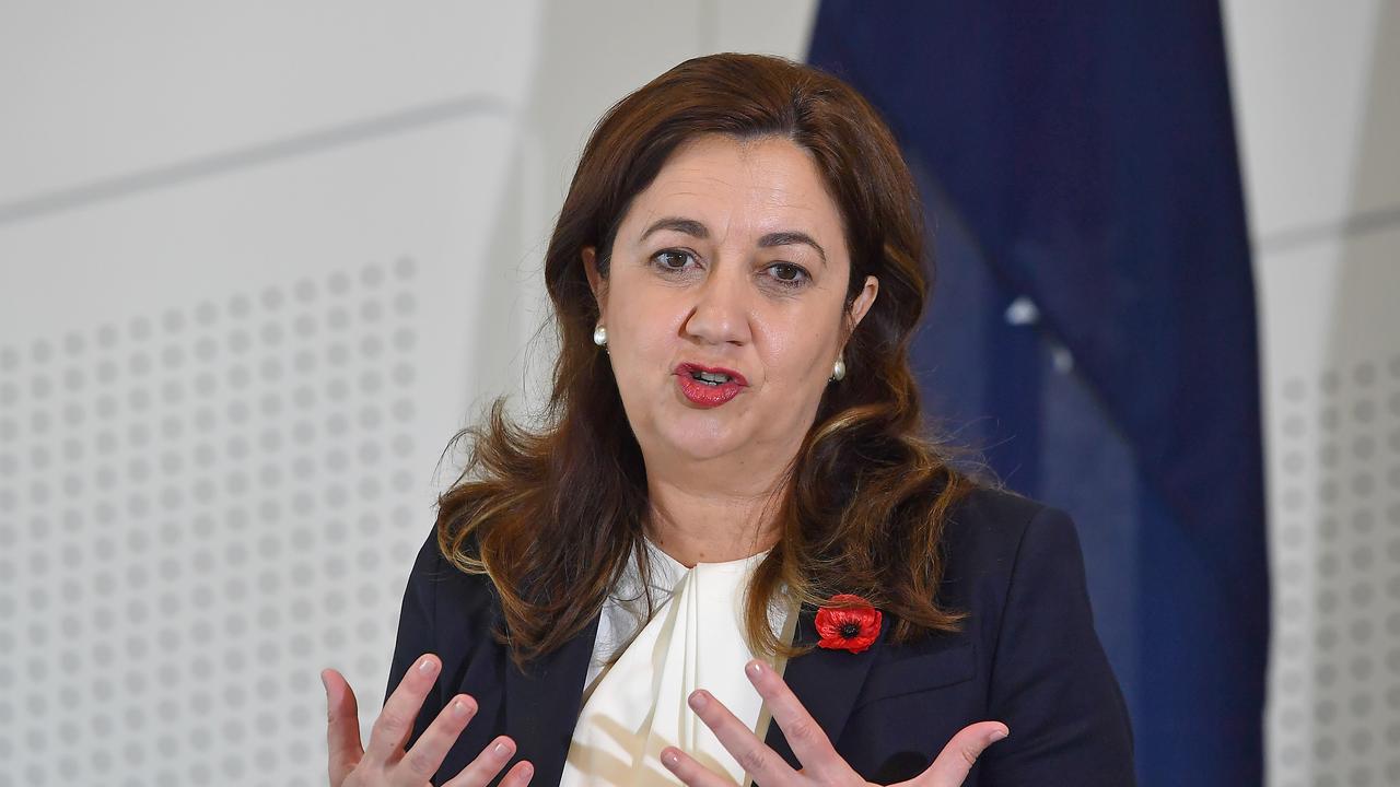 Premier Annastacia Palaszczuk said she was concerned about the new cases. Picture: John Gass