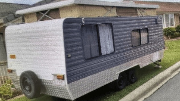 A caravan allegedly stolen in Pialba.