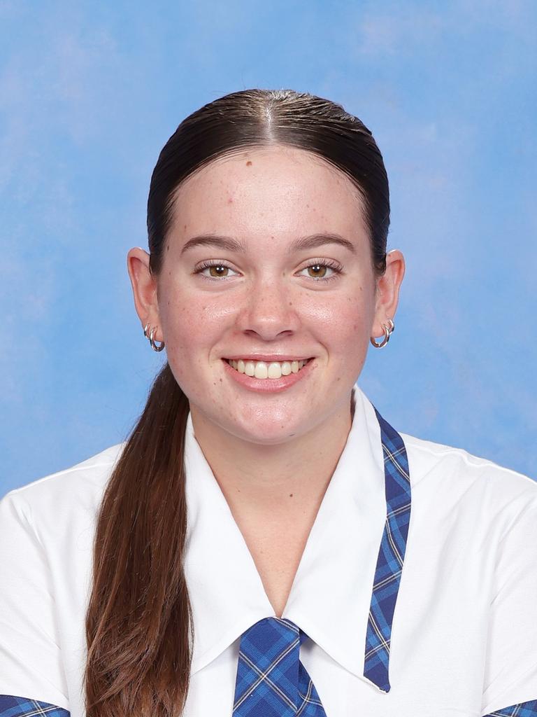 COLUMBA CATHOLIC COLLEGE captain Layla.