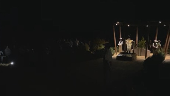 Alice Springs Dawn Service live stream. Pictured: Supplied