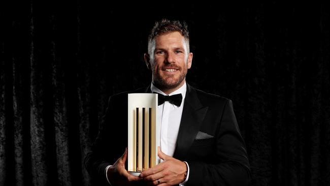 Aaron Finch claimed the Men's ODI Player of the Year award.