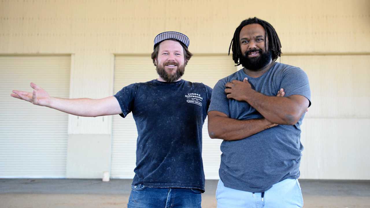 STATE REPS: Local Rocky band Busby Marou have become the face of Tourism Queensland's latest campaign. Picture: Allan Reinikka ROK070917abusbyma