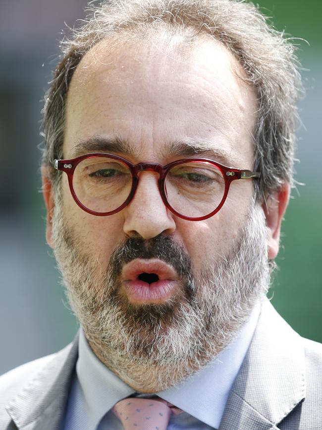 Martin Pakula has come in for criticism over his role in the hotel quarantine program. Picture: David Caird