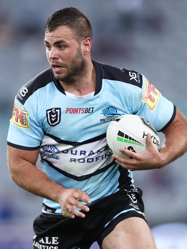 Wade Graham and the Sharks are starting to fire. Picture: Getty Images