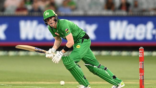 Nick Larkin in action for the Melbourne Stars in the Big Bash League. Photo: Getty Images