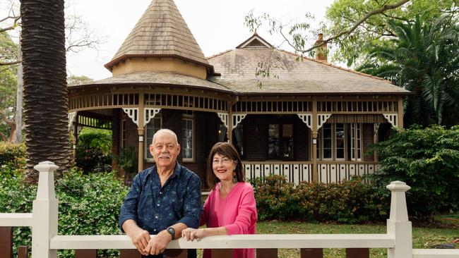 15-10-2024 - Realestate. Paul & Tracey Schneiders at their house in Haberfield, which they are selling to downsize. Picture: Max Mason-Hubers / The AustralianÃ&#138;