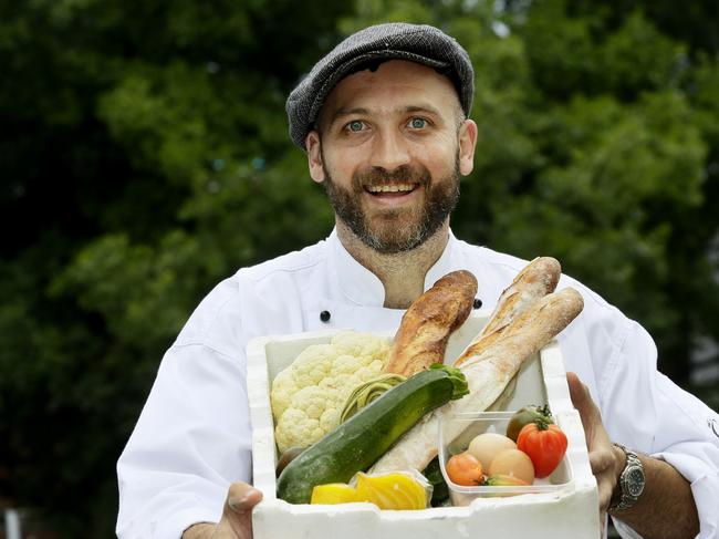 Michel Rossetti is a well-known restaurateur and chef in North Sydney. Picture: John Appleyard