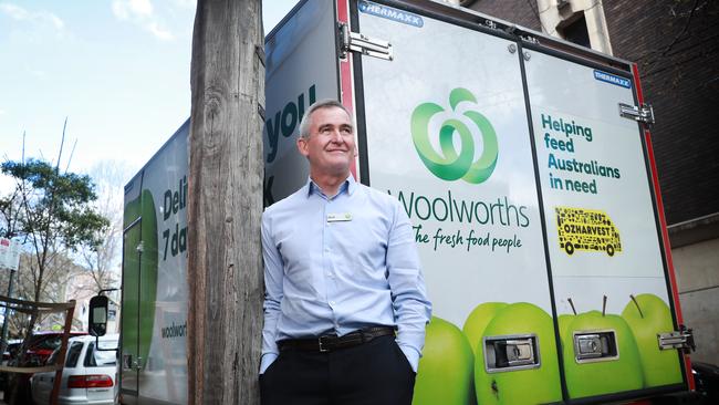 Wooloworths CEO Brad Banducci. Picture: John Feder.