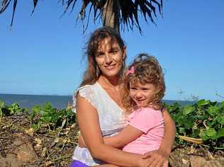 PLANT-BASED: Giada Bontempelli and her daughter Myla O'Brien. Picture: Trish Bowman