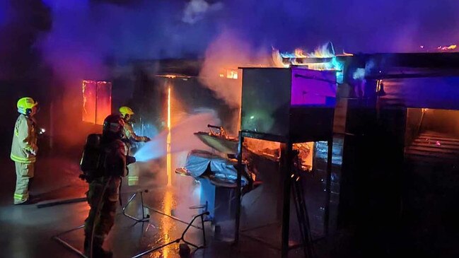 Mittagong RFS attended a fire at a business on Bong Bong St in Bowral on October 15. A man has now been charged with allegedly lighting the fire.