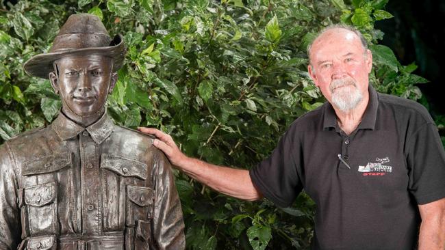 Charles Darwin University PhD candidate Norman Cramp says up to 40 Territorians are missing from Australia’s WWI history. PICTURE: Supplied