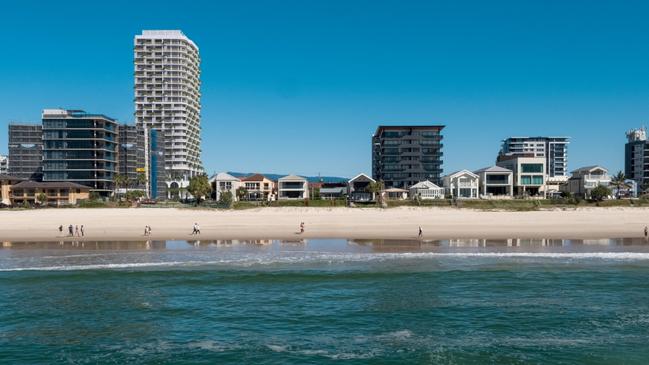 Artist impression of The Collective tower at Palm Beach