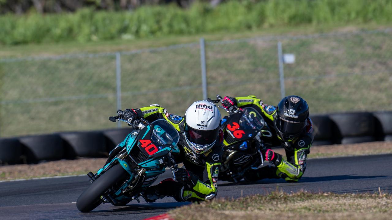 Hunter Corney competes in the FIM MiniGP. Picture: RbMotoLens