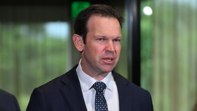 Nationals Senator Matt Canavan accused the Greens of attempting to ‘censor and silence debate’. Picture: Dan Peled/NewsWire