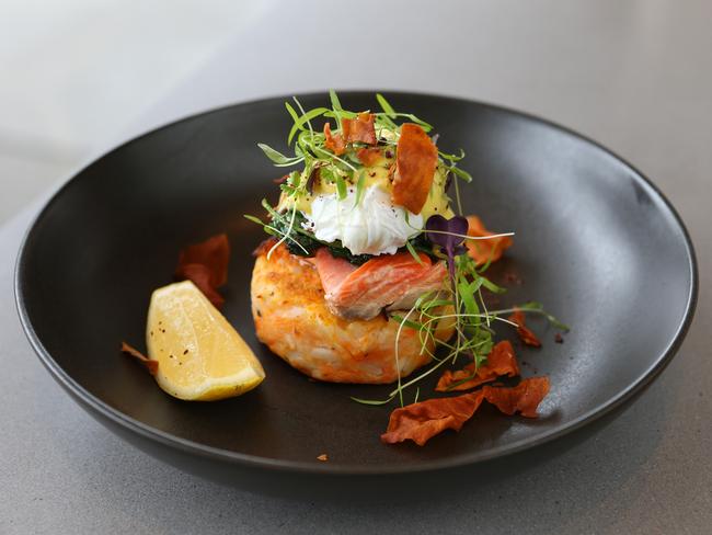 Sweet potato rosti. Picture: Rebecca Michael