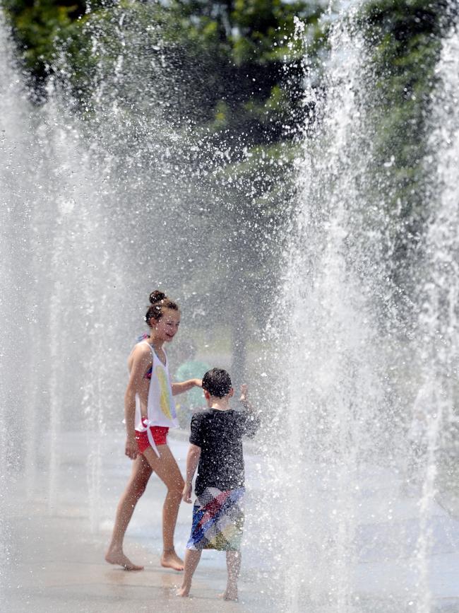 The change rooms are also used by visitors to the Seville Water Play Park.