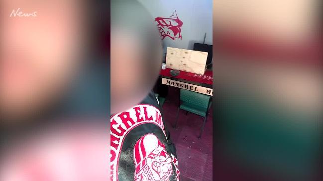 Inside Mongrel Mob clubhouse