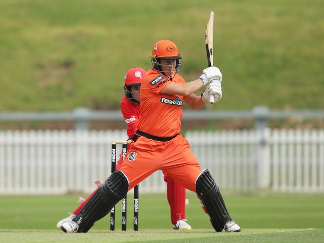 Sophie Devine scored at better than a run a ball for the Scorchers. Picture: Matt King/Getty Images