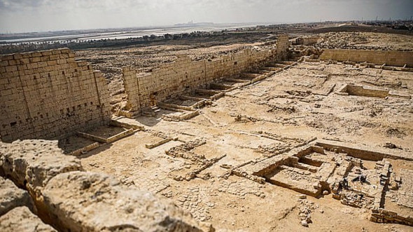 The 2,000 year old burial site features a number of tombs cut into rock. Picture: Egypt Ministry of Tourism and Antique