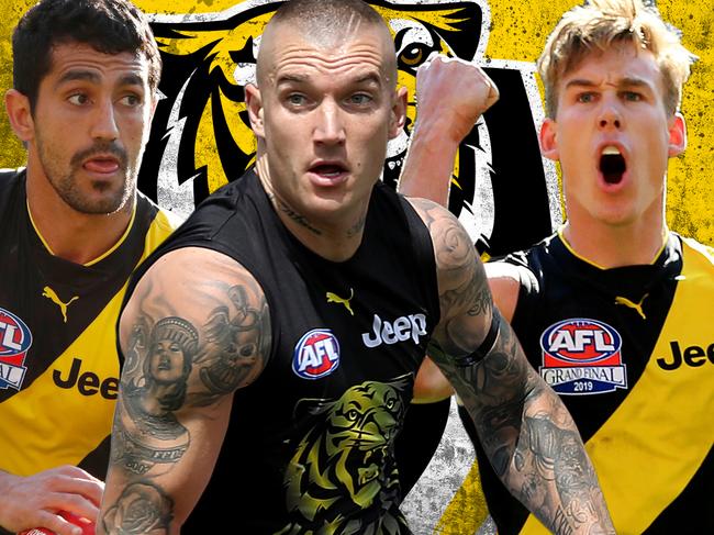 Marlion Pickett, Dustin Martin, Tom Lynch