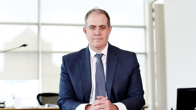 ABC Managing Director David Anderson pictured in his Sydney office. Picture: Nikki Short