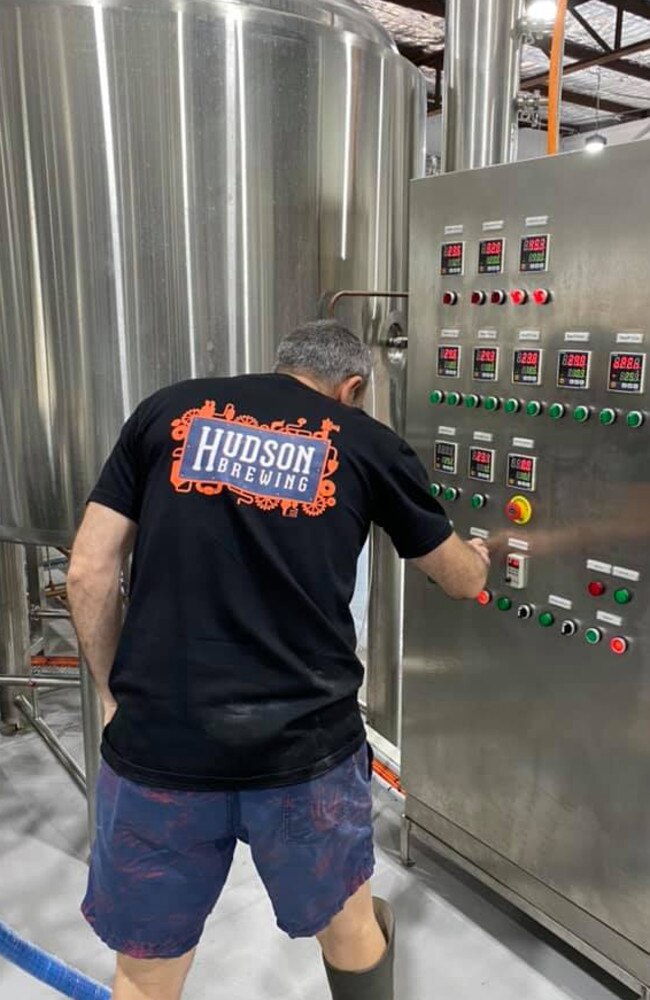 Hudson Brewing in Wynnum scheduled to open next month.