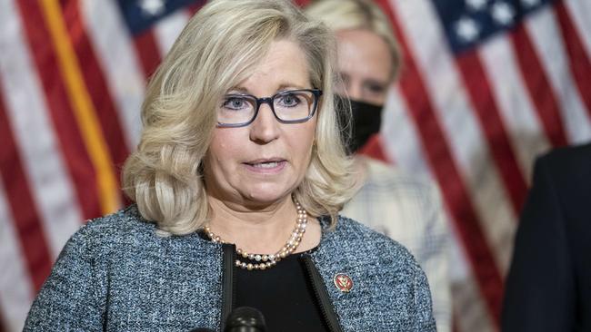 Liz Cheney is a vocal critic of Donald Trump. Picture: Getty Images.