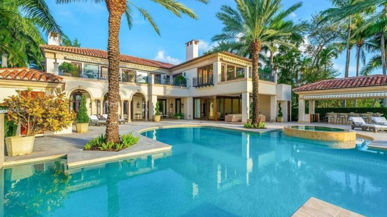 A-Rod and JLo's incredible Miami home. Picture: Supplied