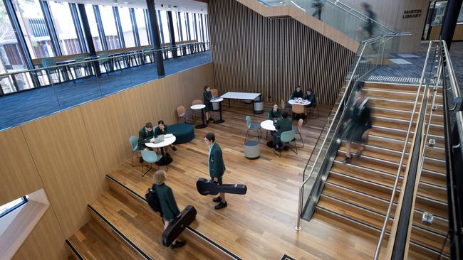 Student wellness has been at the forefront of a major redevelopment at Westminster. Picture: David Mariuz