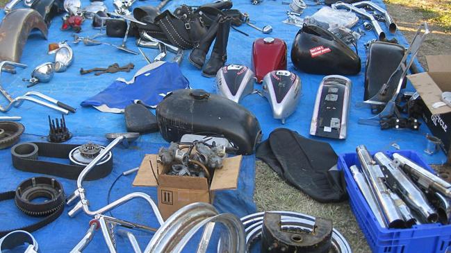 Items up for grabs at Combined Motor Clubs Townsville Swap Meets. Picture: Supplied.