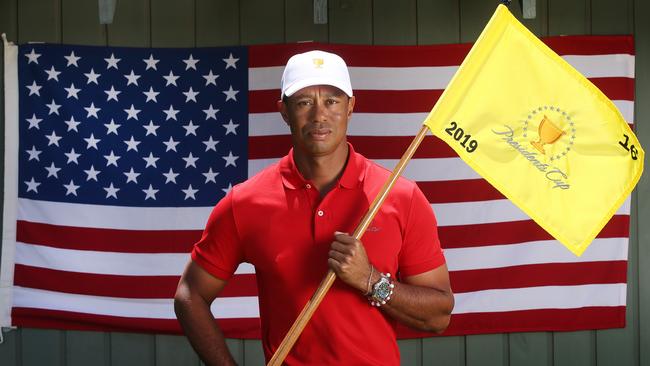 USA Presidents Cup captain Tiger Woods. Picture: Michael Klein