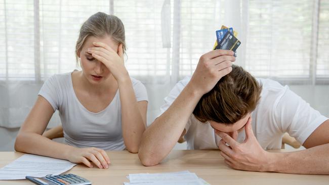 Debt problems can impact peoples’ mental health. Picture: iStock