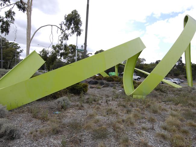 The Apple Peel on Fitzsimmons Lane roundabout in Templestowe.