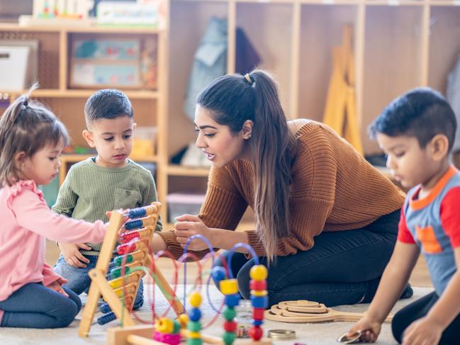 Generic Childcare photo, Kids playing, Kindergarten, Picture: Getty Images,