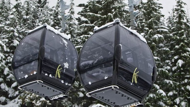 Private gondolas at Kadenwood in Whistler, Canada