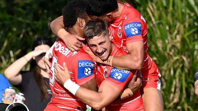 The Dragons could take South Sydney’s spot in the USA fixture. Picture: Getty Images