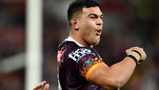 The teenager has quickly become one of the NRL’s hottest properties. Photo: AAP Image/Darren England