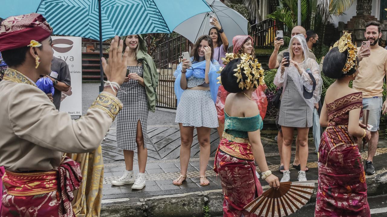 Bali wants its tourists to be better behaved and respect its local customs. Picture: Johannes P. Christo/Anadolu Agency via Getty Images