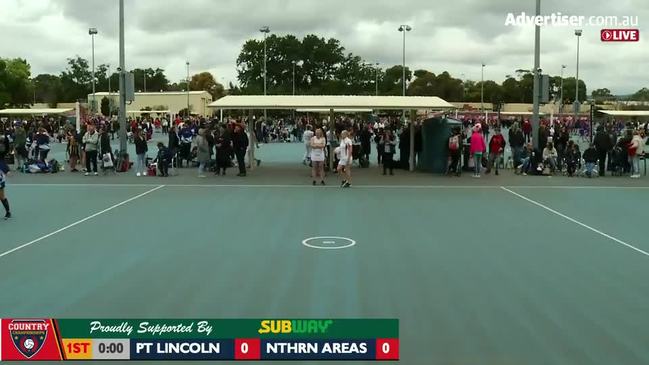 REPLAY: SA Country Netball Championships - Northern Areas vs Port Lincoln (U17's Pink) - Court 6