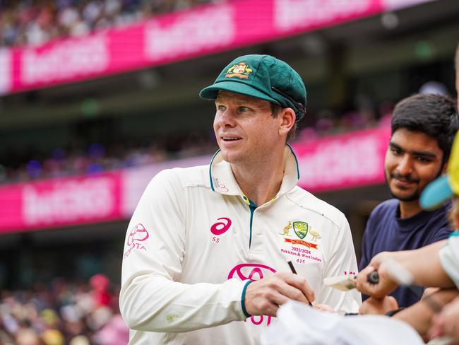 Steve Smith has made it clear he’d be happy to open. Picture: Tom Parrish