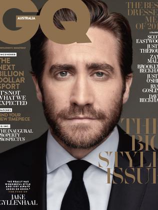 Jake Gyllenhaal covers the new issue. Picture: Gareth Cattermole