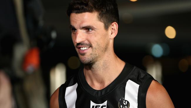 Collingwood skipper Scott Pendlebury has been given the all-clear after a coronavirus scare. Picture: AAP