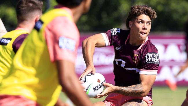 Reece Walsh prepares to take on the Warriors in the preliminary final. Picture: Adam Head