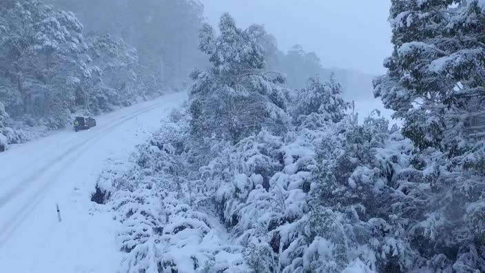 Snow in Central Highlands - HYPE TV