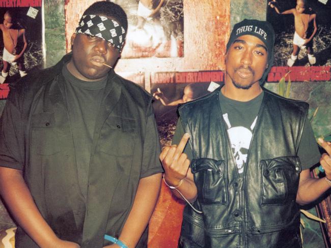 The murder came amid a feud with the Notorious BIG, who would be killed soon after. Picture: Supplied