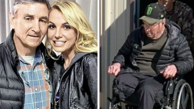 Britney Spears' dad seen for first time since leg amputation